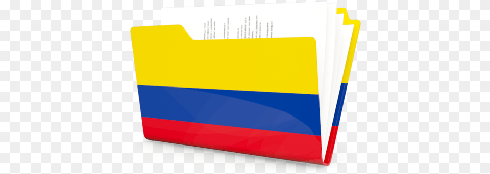 Download Flag Icon Of Colombia At Format Colombia Folder Icon, File, File Binder, File Folder Free Transparent Png