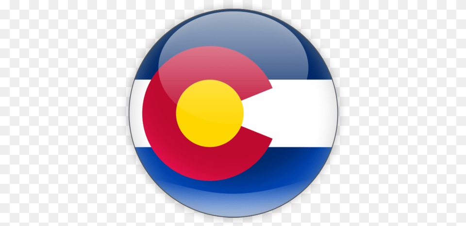 Download Flag Icon Of Colorado Colorado State Flag Logo, Sphere, Disk Png Image