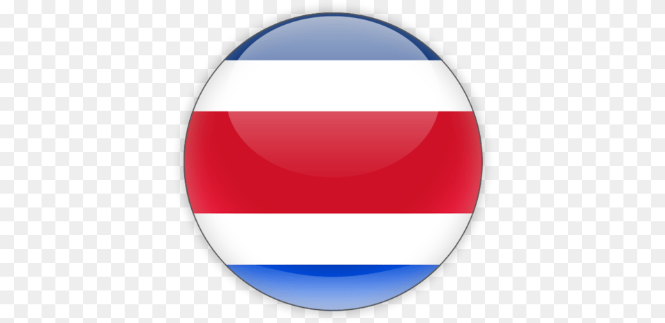 Flag Icon Of Costa Rica At Format Costa Rica Flag, Sphere, Logo, Astronomy, Moon Free Png Download
