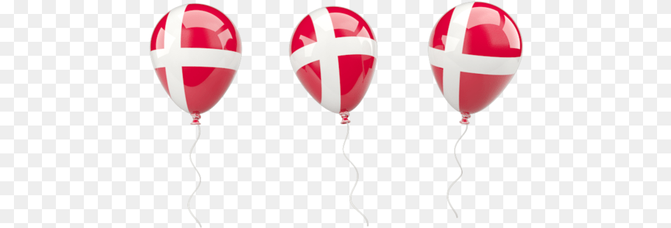 Flag Icon Of Denmark At Format Dansk Flag Ballon, Balloon Free Png Download