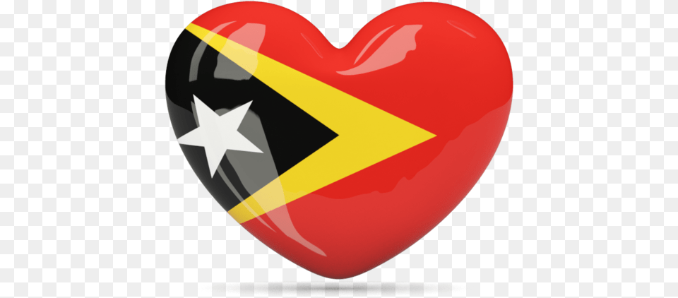 Download Flag Icon Of East Timor At Format, Heart, Symbol, Food, Ketchup Free Png