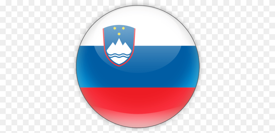 Download Flag Icon Of Slovenia At Format Slovenia Flag, Sphere, Logo, Astronomy, Moon Png
