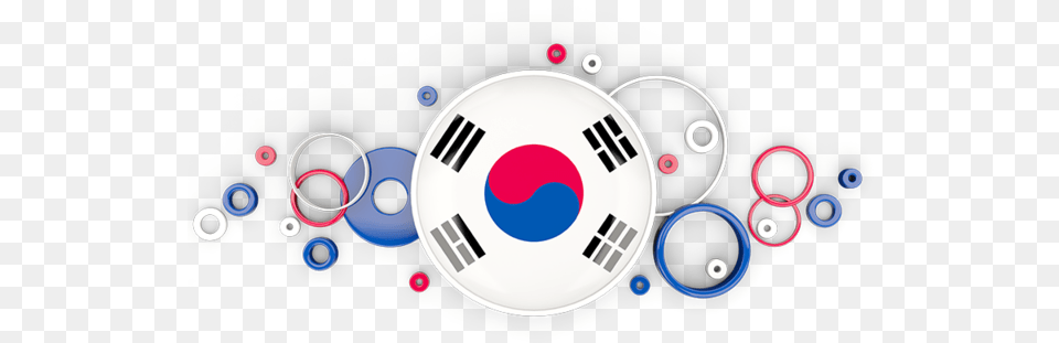 Download Flag Icon Of South Korea At Format Flag Of Korea Background, Art, Graphics, Sphere, Disk Png