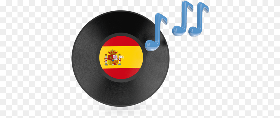 Download Flag Icon Of Spain At Format Indian Flag With Music, Text, Disk Free Transparent Png
