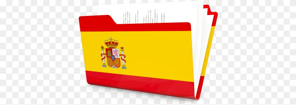 Flag Icon Of Spain At Format Spain Flag Folder Icon, First Aid, Text, File Free Png Download