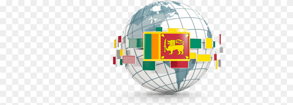 Download Flag Icon Of Sri Lanka At Format Emblem Of Sri Lanka, Sphere, Astronomy, Outer Space, Clothing Png Image