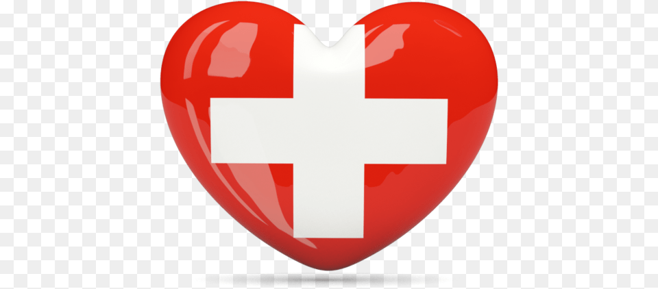 Download Flag Icon Of Switzerland At Format Haiti Flag In A Heart, First Aid, Logo, Symbol Free Png