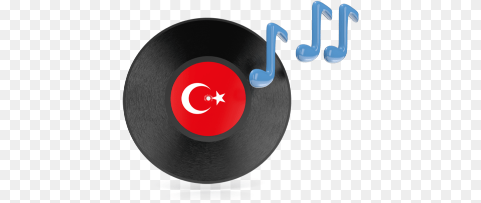 Download Flag Icon Of Turkey At Format Dominican Republic Music Flag, Disk, Text Free Transparent Png