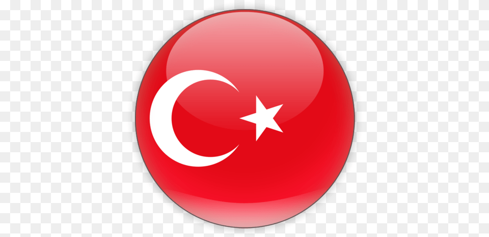 Download Flag Icon Of Turkey At Format Turkey Flag Circle, Sphere, Symbol, Astronomy, Moon Png Image
