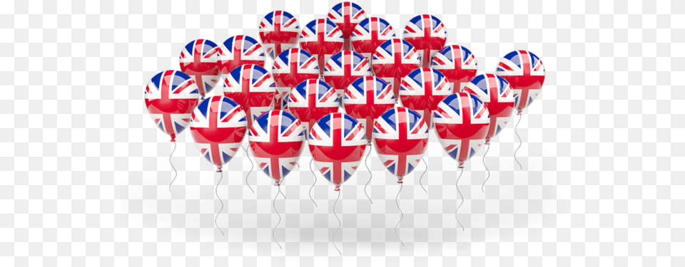 Flag Icon Of United Kingdom At Format Balony Z Flag Wielkiej Brytanii, Balloon, Ball, Football, Soccer Free Png Download