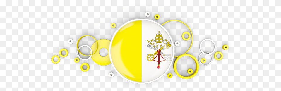 Download Flag Icon Of Vatican City At Format Vatican City Flag, Art, Floral Design, Graphics, Pattern Png Image