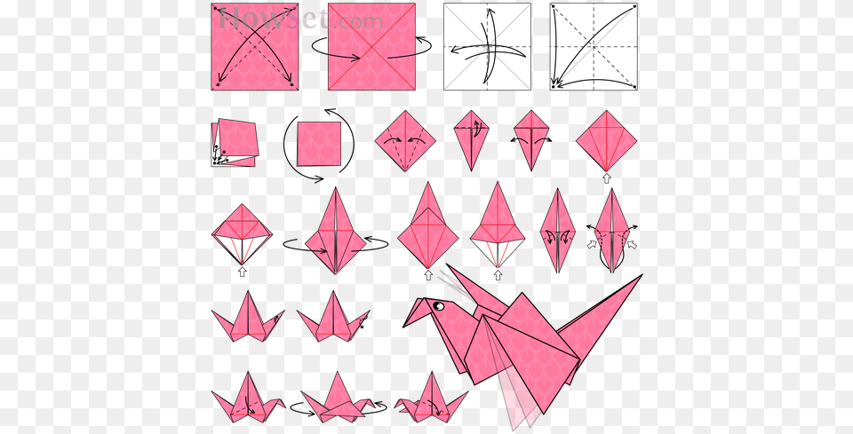 Download Flappy Bird Origami How To Make A Origami Flapping Bird, Art, Paper, Toy Png
