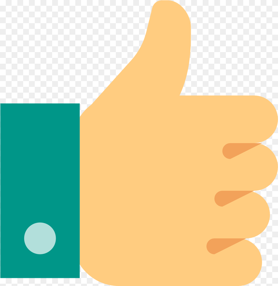 Download Flat Design Like Image For Thumbs Up Icon, Body Part, Finger, Hand, Person Free Png