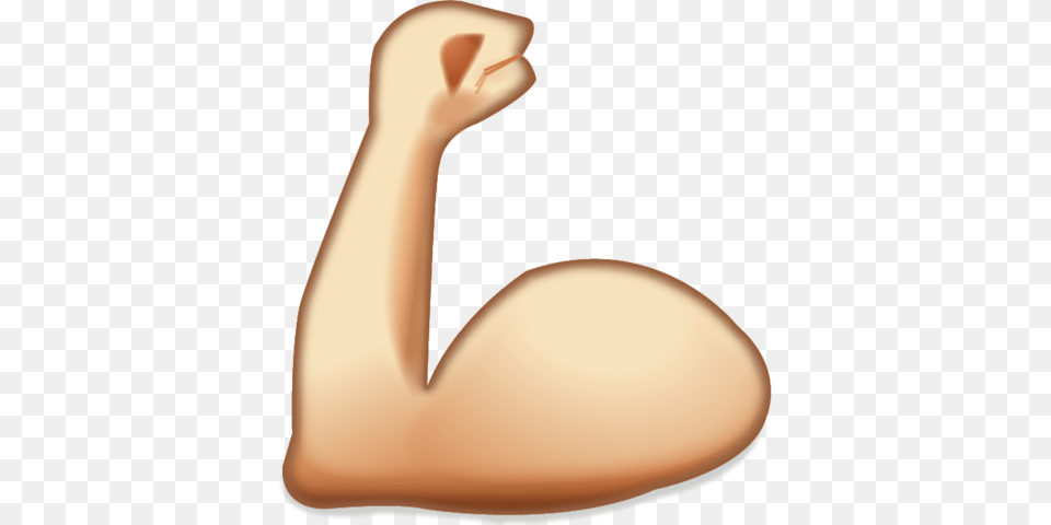Download Flexing Muscles Emoji Icon Shpetinas, Arm, Body Part, Person, Animal Png