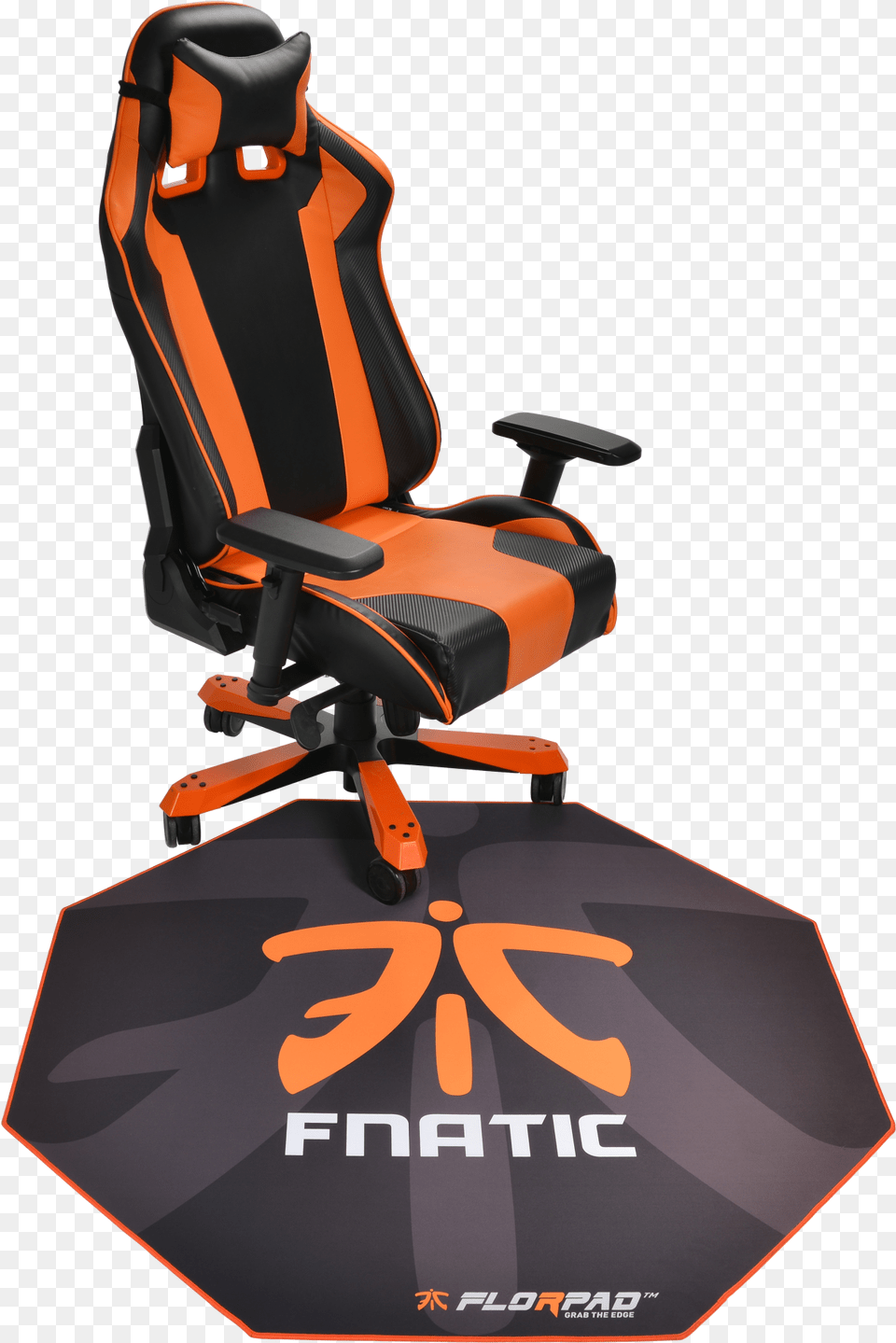 Download Florpad Fnatic Gamer Fnatic Gaming Chair, Cushion, Home Decor, Furniture Png Image