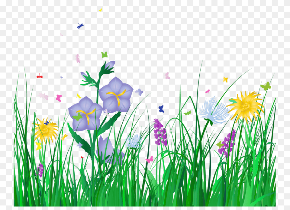 Download Flowers Background Clipart Flower Clip Art, Purple, Iris, Plant, Petal Free Png