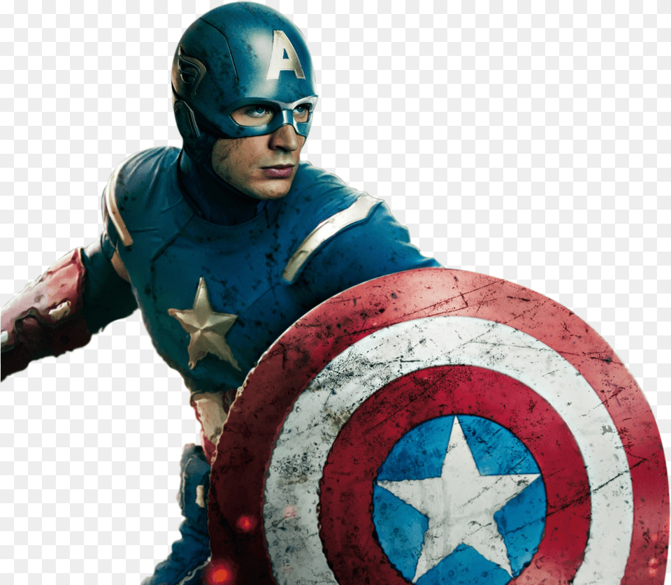 For Captain America Icon Avengers Captain America Background, Armor, Adult, Female, Person Free Png Download