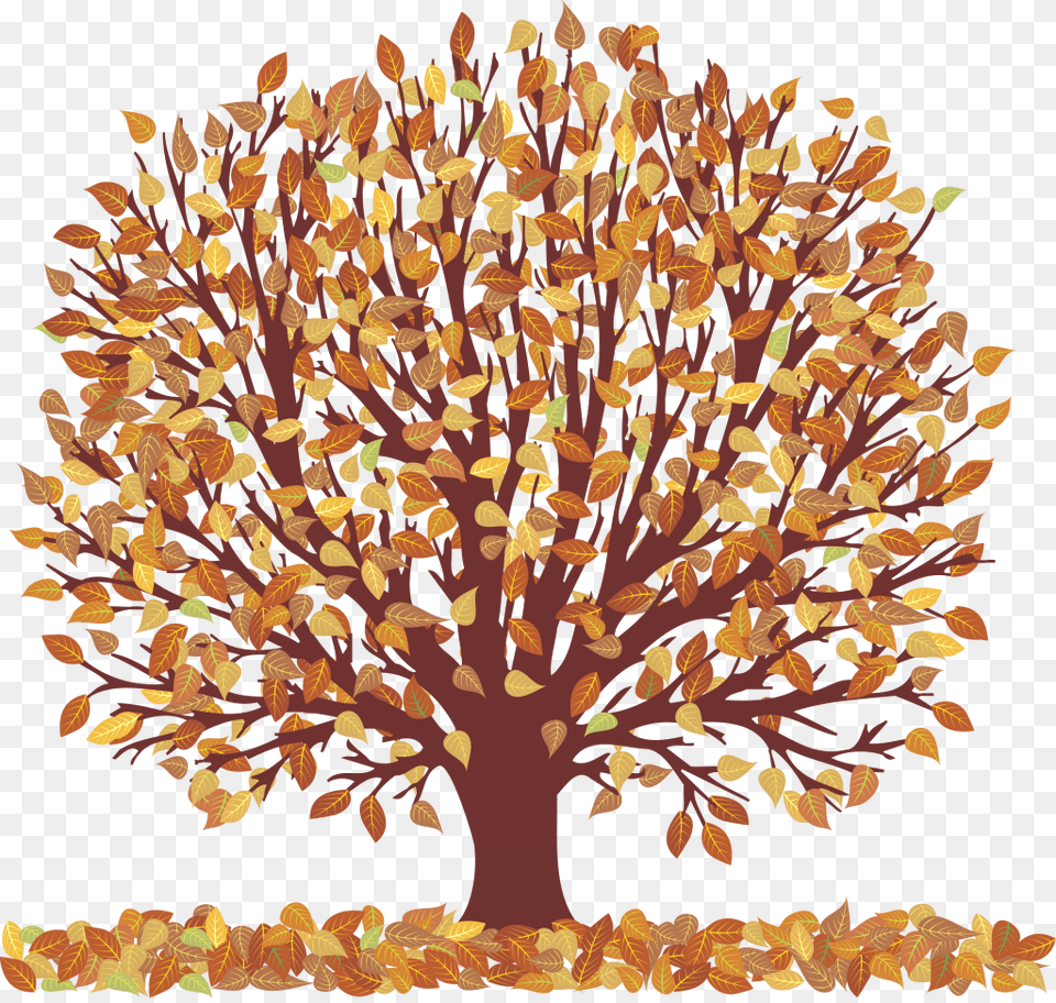 For Falling Leaves In High Resolution Autumn Tree Clipart Hd, Plant, Leaf, Art, Tree Trunk Free Png Download