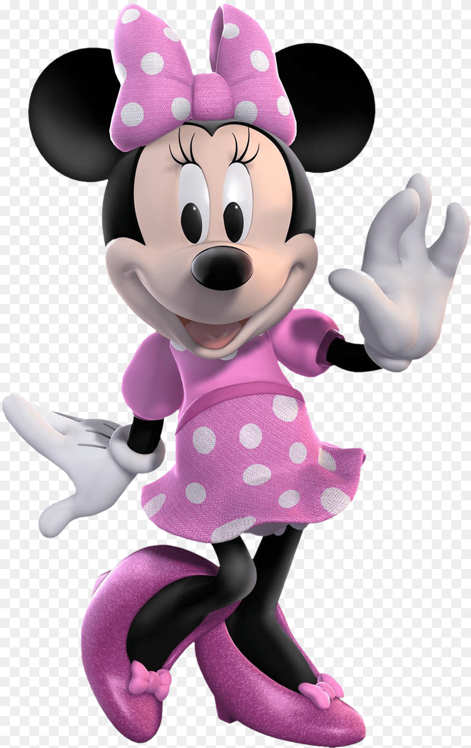 For Minnie Mouse In High Resolution Minnie Rosa, Clothing, Glove, Plush, Toy Free Png Download