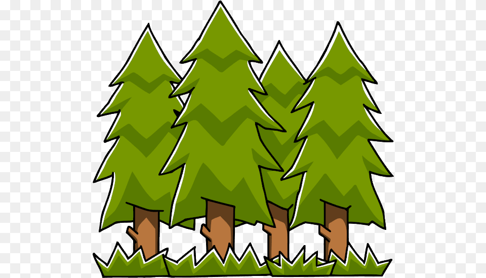 Forest Transparent Image Transparent Forest Clipart, Green, Plant, Tree, Grass Free Png Download