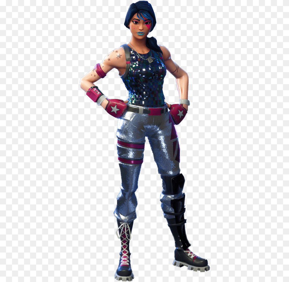 Download Fortnite Sparkle Specialist Image For Scarlet Defender Fortnite, Clothing, Footwear, Shoe, Person Free Png