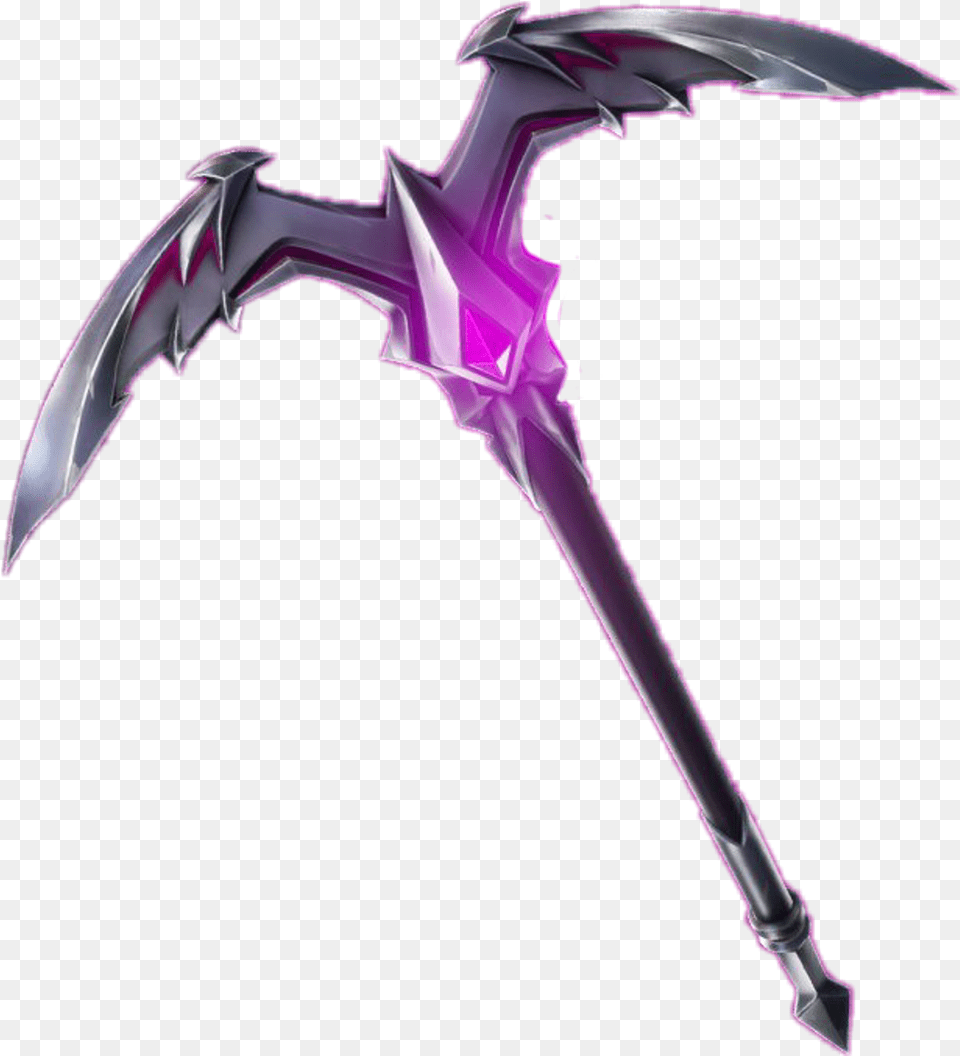 Download Fortnite Sticker Bow And Arrow Full Size Pickaxe, Sword, Weapon, Blade, Dagger Free Transparent Png