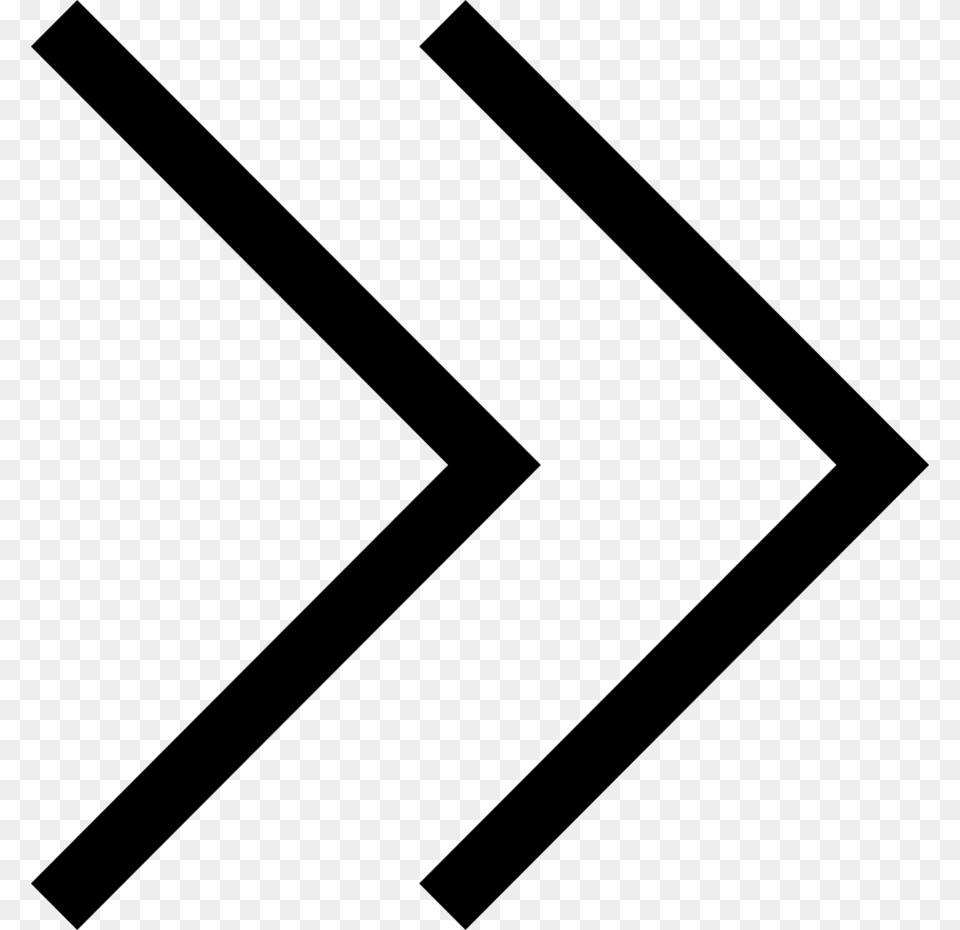 Download Forward Arrows Clipart Arrow Clip Art Arrow Black, Cross, Symbol, Text Free Png