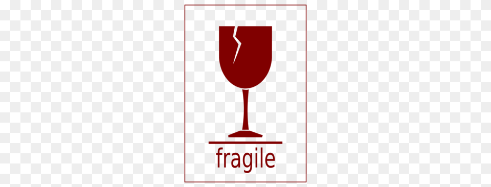 Download Fragile Clipart Wine Glass Symbol Clip Art Red Text, Goblet, Alcohol, Beverage, Liquor Png Image