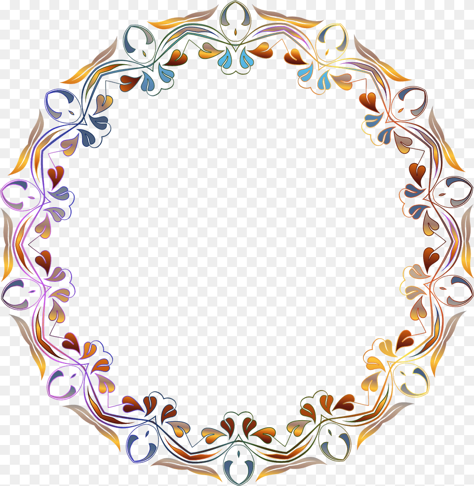 Frame Flower Border Transparent Image Hd Hq Flower Border And Frame, Pattern, Art, Floral Design, Graphics Free Png Download