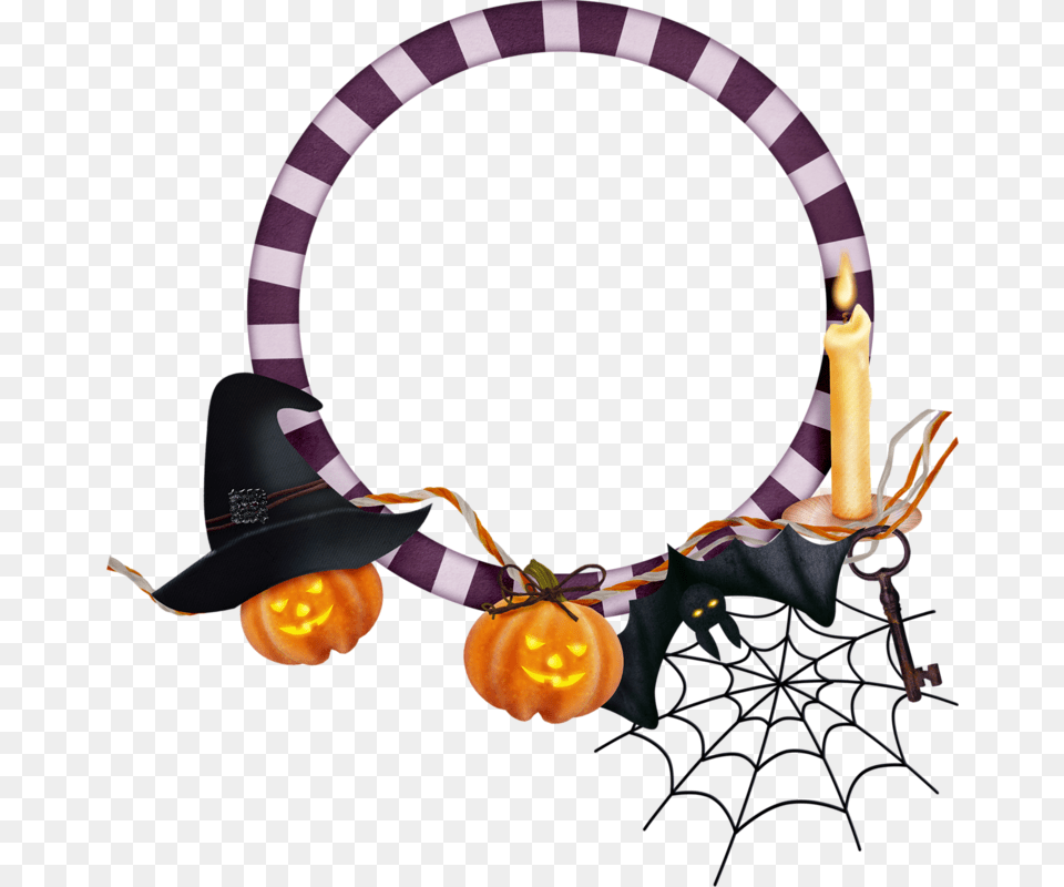 Download Frame Halloween Vector Transparent Background Halloween Borders, Accessories Free Png
