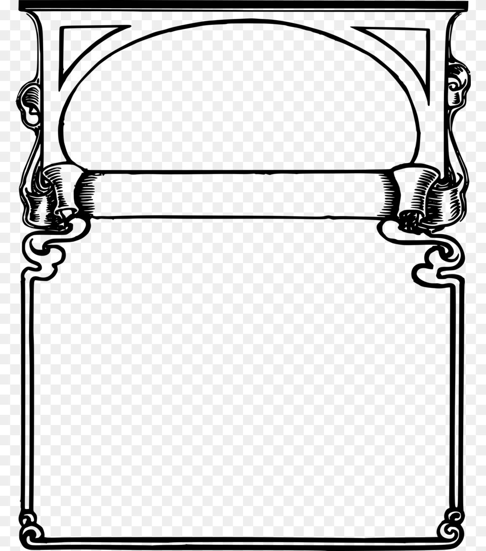 Download Frames Clipart Borders And Frames Clip Art, Gray Free Png