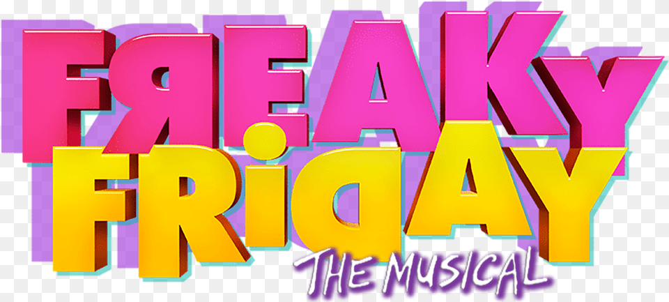 Download Freak Friday Logo Freaky Friday Musical Logo Hd Freaky Friday The Musical, Purple, Text Free Png