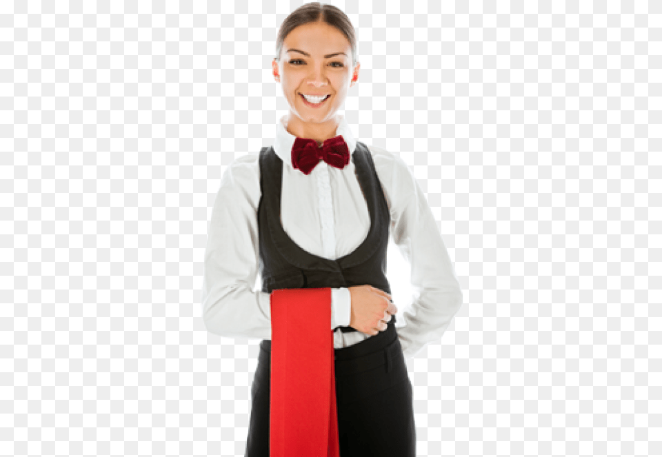 Download 20 Peopl Waitress Transparent Background, Accessories, Clothing, Tie, Formal Wear Free Png