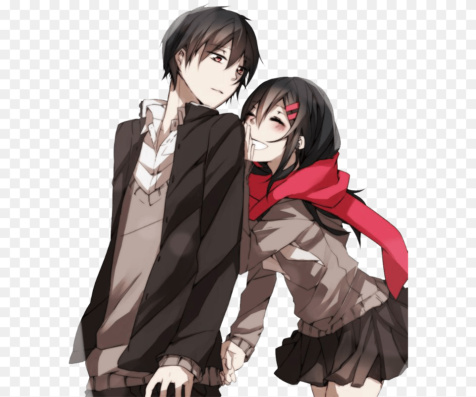 Anime Couple Transparent Background Anime Couple, Publication, Book, Comics, Adult Free Png Download