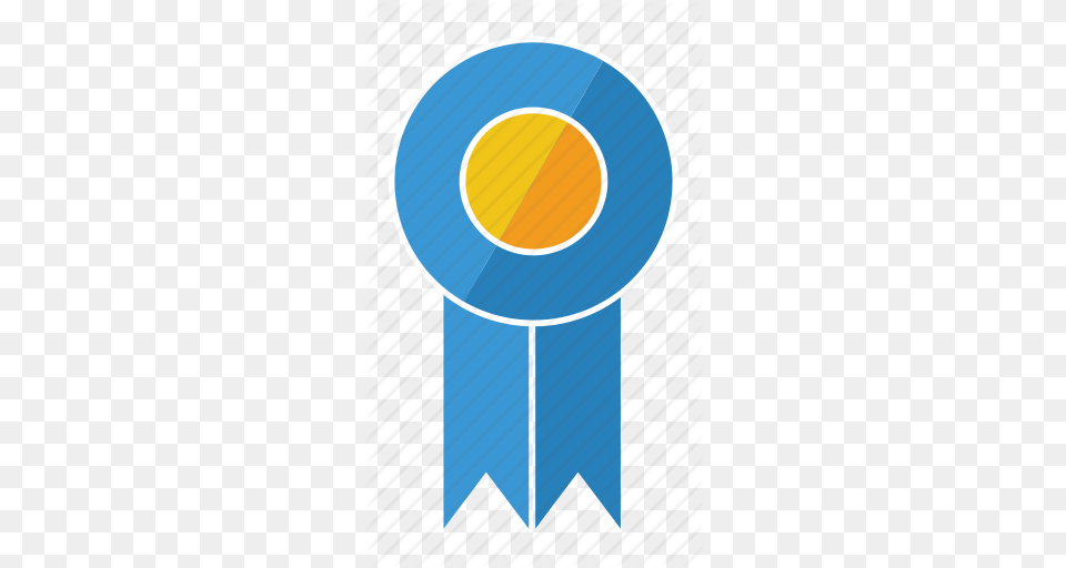 Download Award Blue First Medal Prize Ribbon Circle, Logo, Disk Free Transparent Png