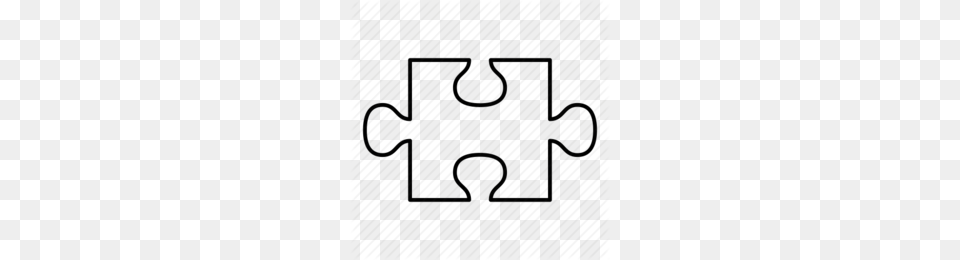 Download Free Black And White Puzzle Piece Clipart Jigsaw Puzzles, Text Png Image