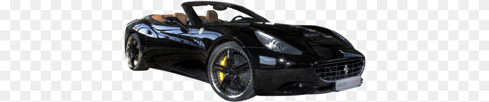 Download Black Ferrari Ferrari California Black, Alloy Wheel, Vehicle, Transportation, Tire Free Png