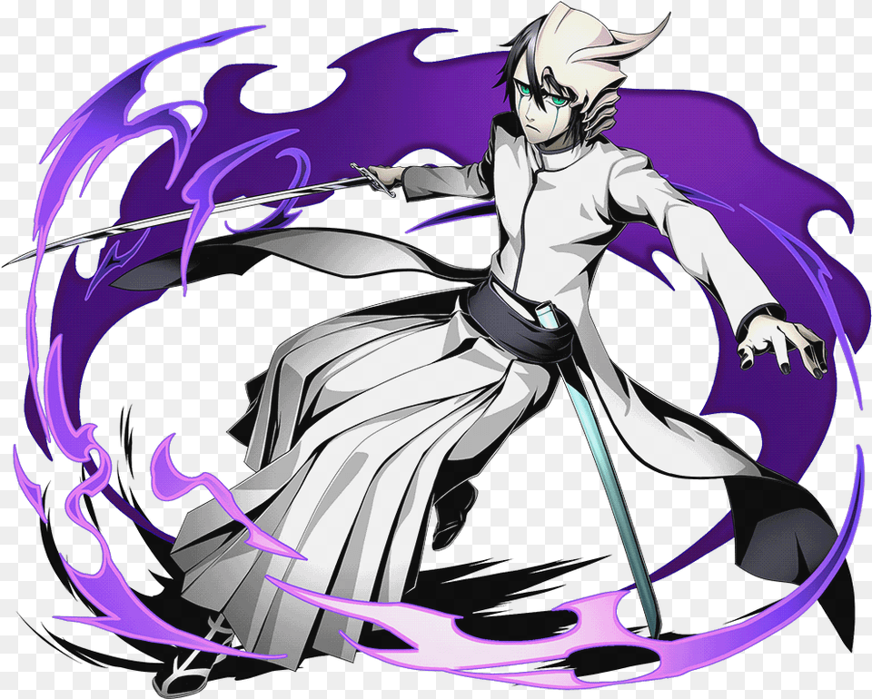 Bleach Ulquiorra Schiffer Cifer Anime Bleach Ulquiorra, Book, Comics, Publication, Adult Free Png Download