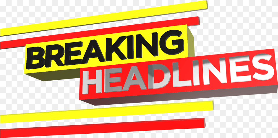 Download Free Breaking News And Headlines Psd Transparent Breaking News, Sign, Symbol, Scoreboard, Text Png