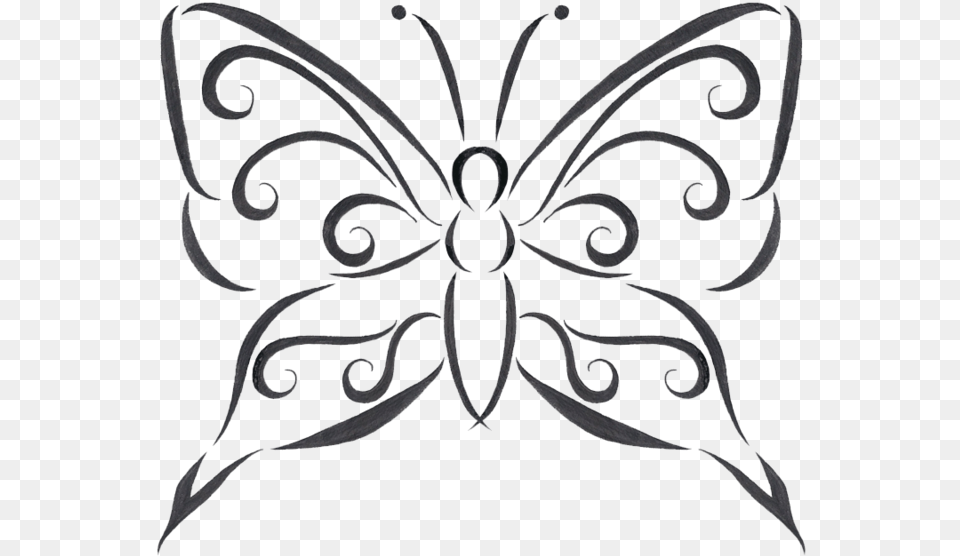 Download Butterfly Design, Art, Floral Design, Graphics, Pattern Free Png