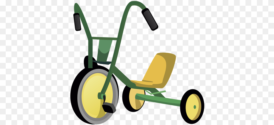 Cartoon Tricycle Triciclo, Grass, Plant, Device, Lawn Free Png Download