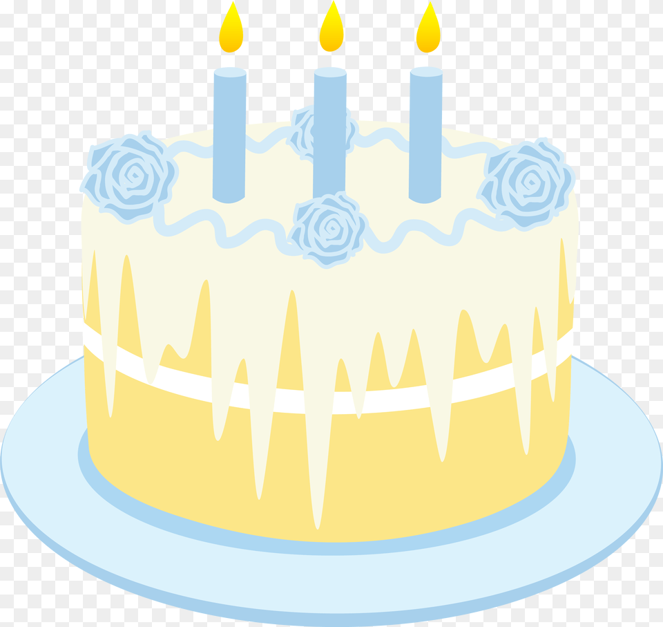Download Free Clipart Birthday Cake With Candles White Animated Transparent Birthday Cake, Birthday Cake, Cream, Dessert, Food Png