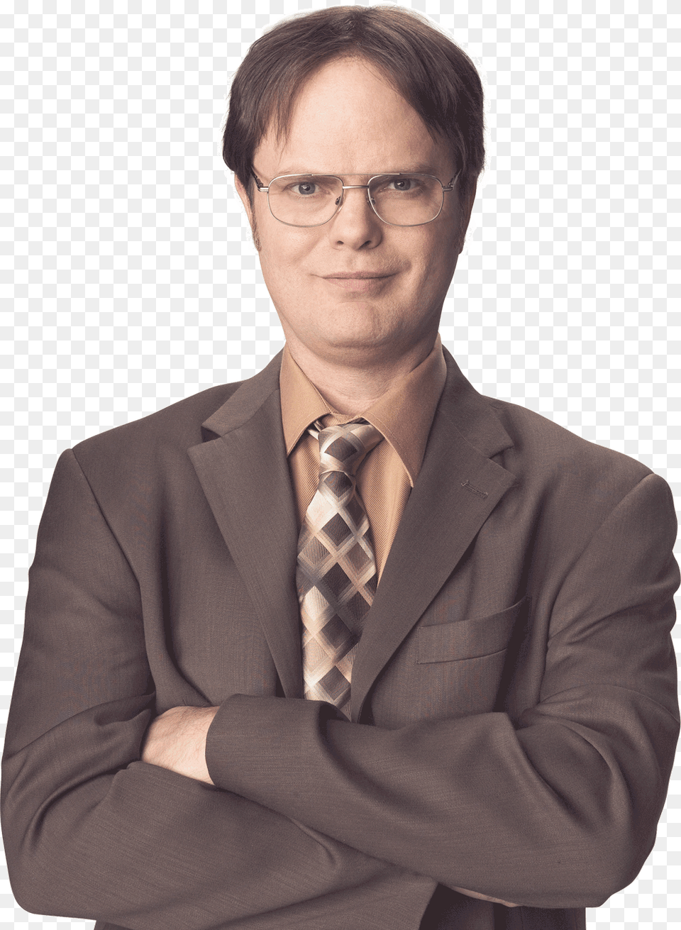 Download Clipart With Dwight Schrute, Accessories, Suit, Necktie, Jacket Free Png