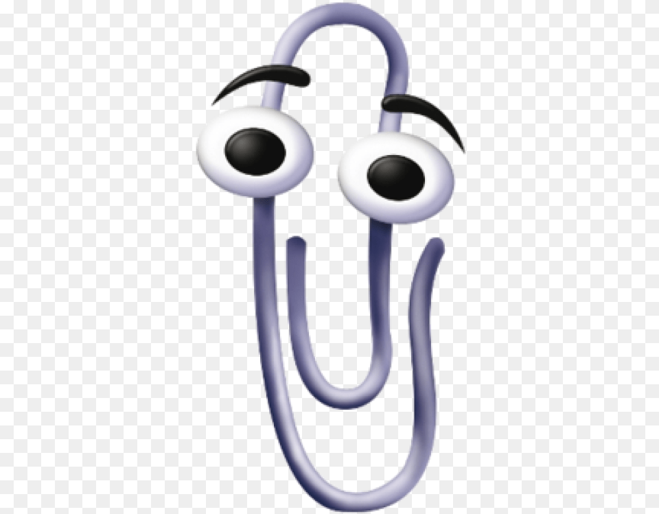 Download Free Clippy Paperclip Microsoft, Electronics, Smoke Pipe, Headphones Png Image