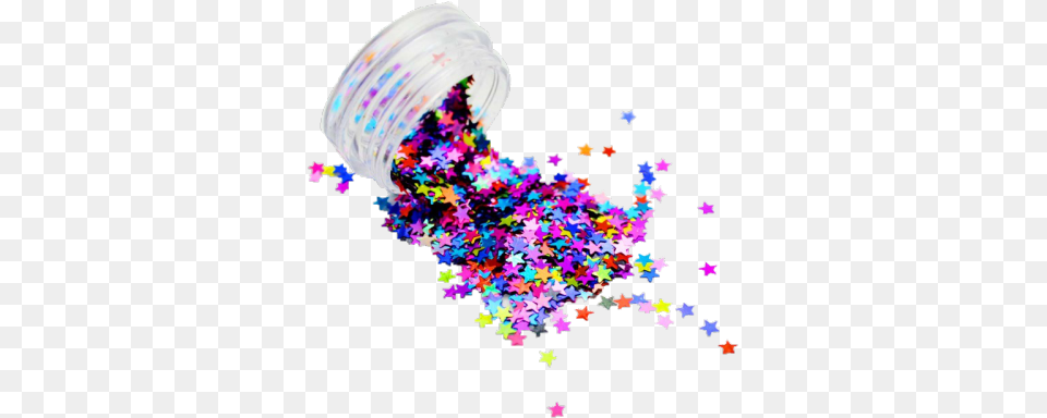 Download Free Confetti Stars Tumblr Dlpngcom Confetti, Sprinkles, Jar, Paper Png