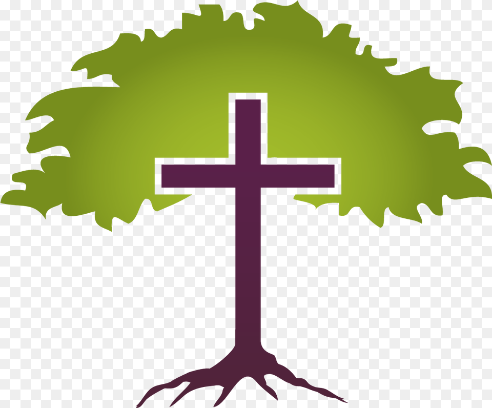 Download Free Cross Tree Cliparts Clip Art Family Tree With Cross, Symbol, Leaf, Plant Png