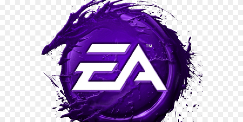 Electronic Arts Transparent 9 Dragon Age Origins, Purple, Logo Free Png Download