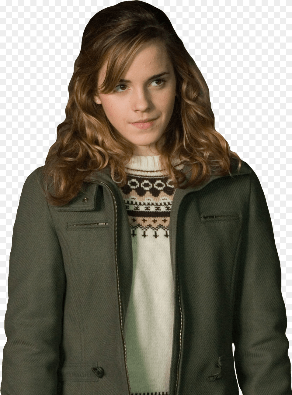 Download Free Fandom Transparents Beautiful Hermione Granger, Clothing, Coat, Jacket, Adult Png Image