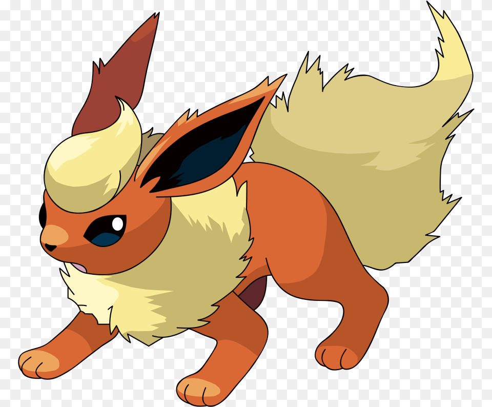 Flareon By Kirkbutler Flareon Pokemon Eevee Evolution, Baby, Person, Face, Head Free Png Download