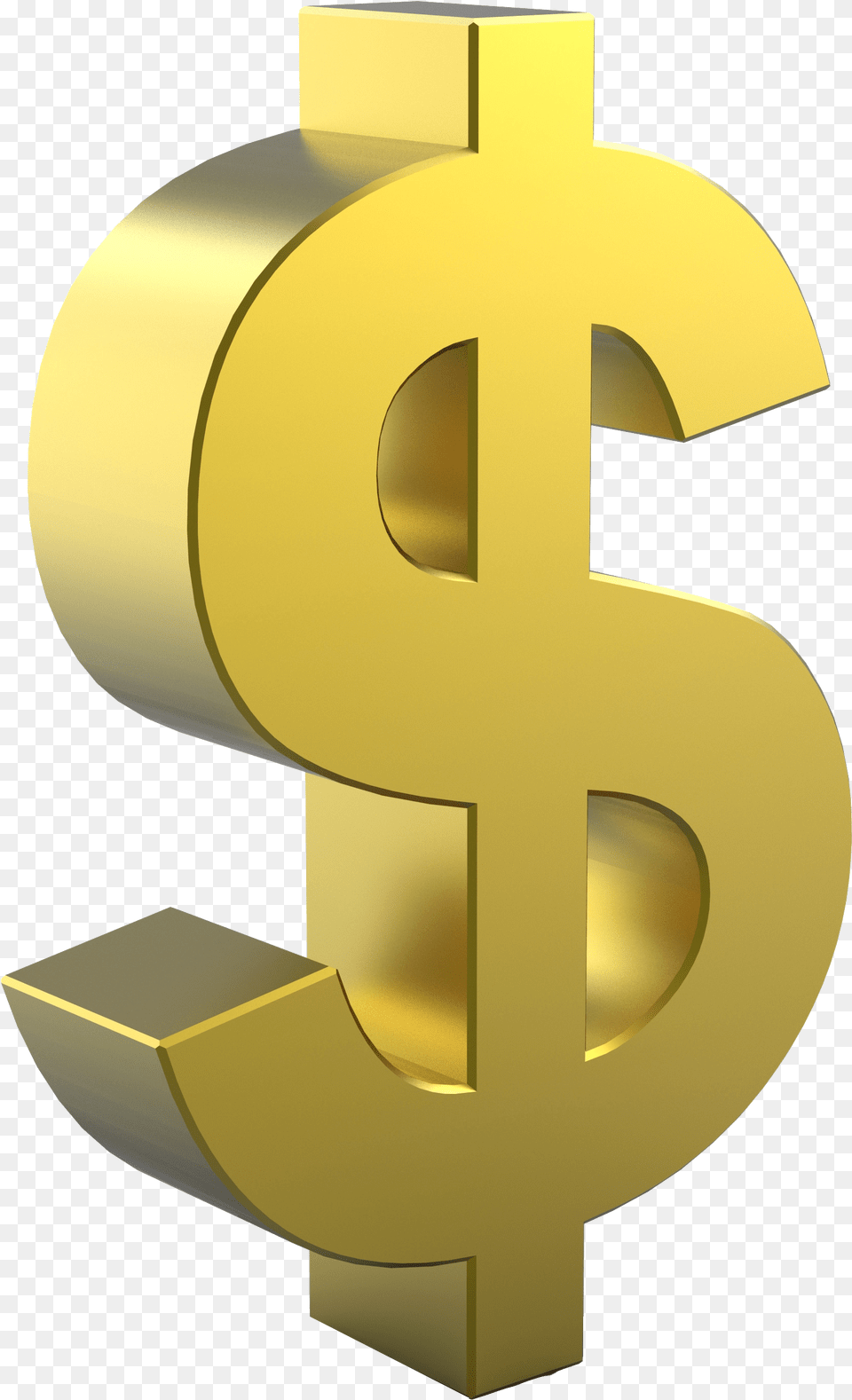 Download Free Golden United Gold Dollar Sign States Coin Dollar Sign Gold Transparent, Symbol, Text, Number Png